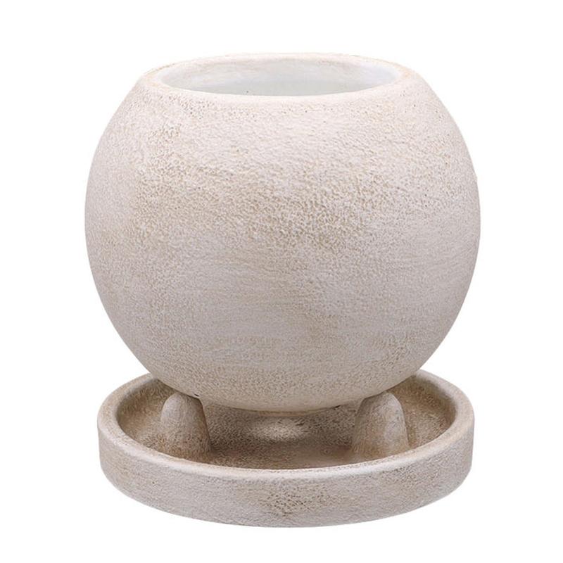DELLKI/リベルタポット B－IV/KL24IV 07 ガーデニング・園芸用品 植木鉢・フラワーポット セメント鉢 庭 グッズ 資材 家庭菜園 観葉植物 おしゃれ かわいい 夏 …