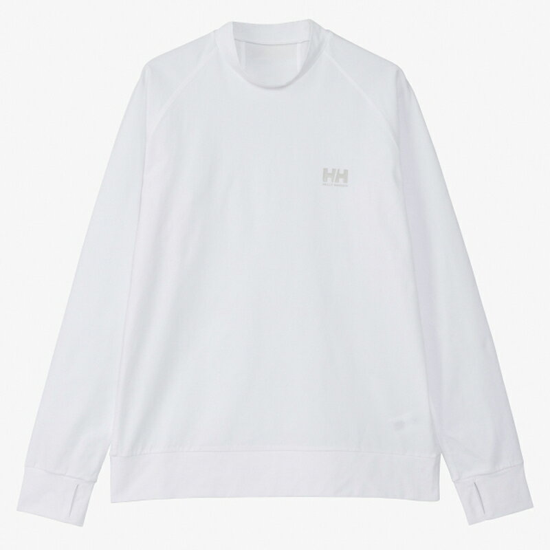 HELLY HANSEN ヘリーハンセン ロングスリーブ ラッシュガード ユニセックス XS クリアホワイト HH82407