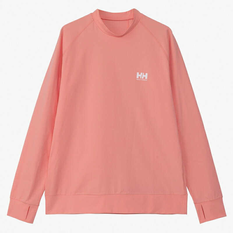 HELLY HANSEN ヘリーハンセン ロングスリーブ ラッシュガード ユニセックス S シアーオレンジ HH82407