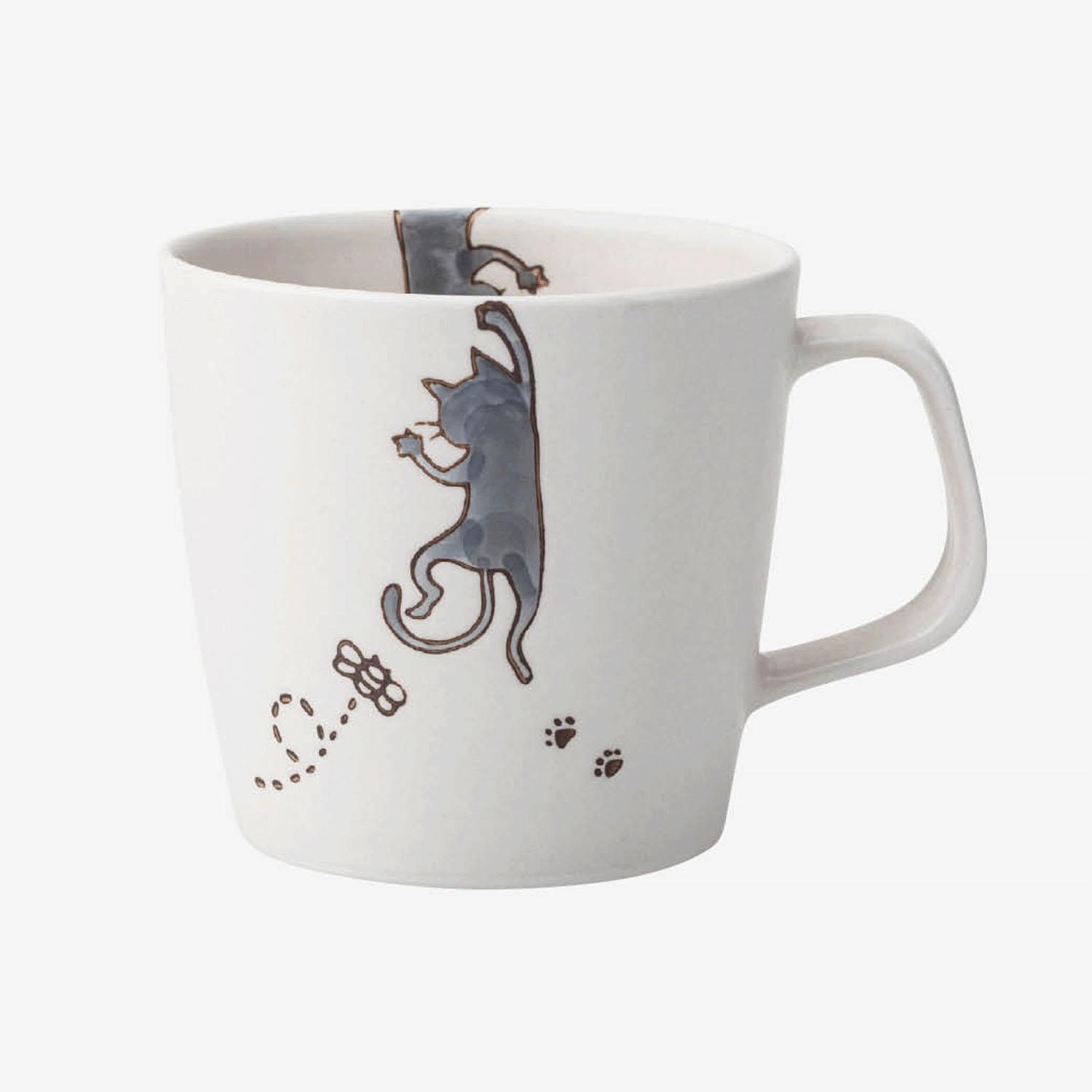 楽天市場】西海陶器 西海陶器 25442 neko マグ 灰 | 価格比較 - 商品