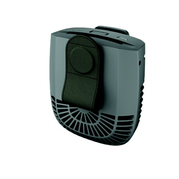 ELAiCE｜エレス 充電式ベルトクリップファン アイファン ボディブロー グレー IF-BB24-GY