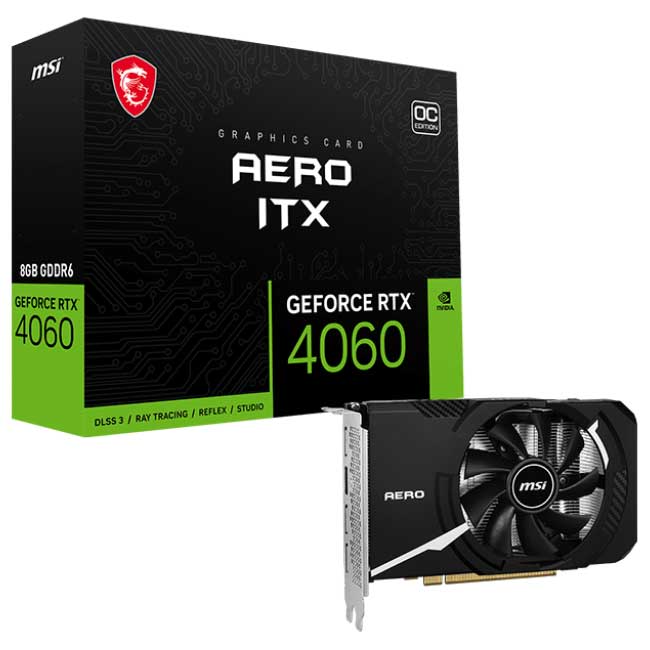 楽天市場】MSI グラフィックボード GeForce RTX 4060 AERO ITX 8G OC