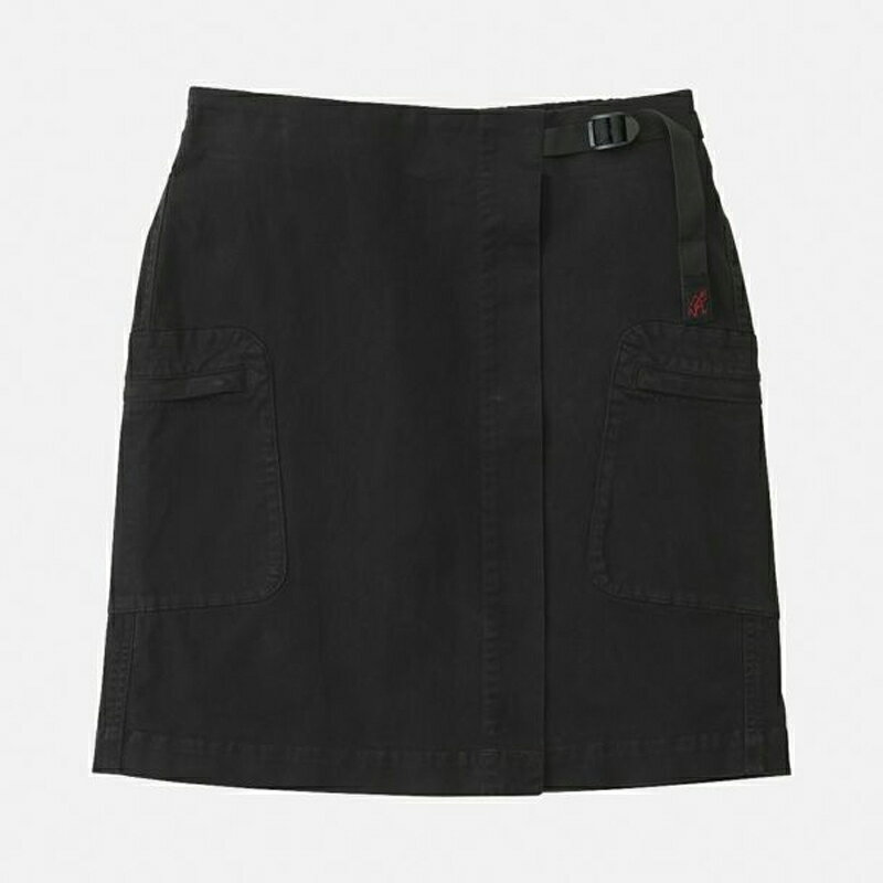 GRAMICCI グラミチ W’S WRAP SKIRT ウィメンズ ラップスカート M BLK G4SW-SK115