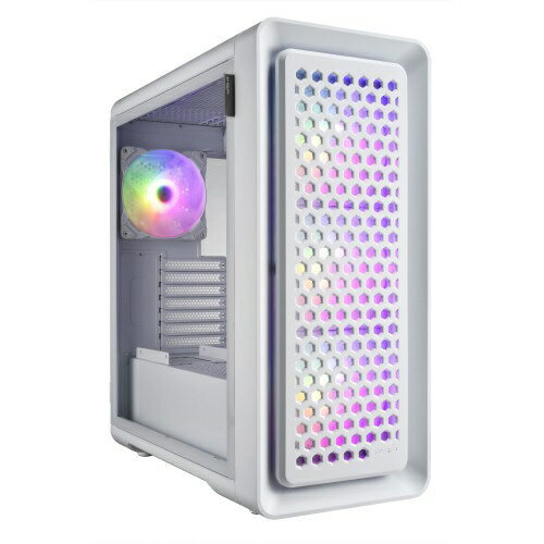 FSP｜エフエスピー PCケース ATX /Micro /Mini-ITX CUT593P ホワイト CUT593PW