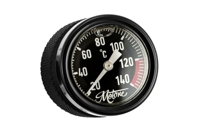 モートーン｜MOTONE CUSTOMS 油温計 オイルフィラーキャップ °C T100/T120 16-25 SpeedTwin900 Scrambler900 17-25 LC-MMU621-C