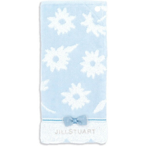 タオル美術館 JILLSTUART ジルスチュアート ノースポール ロングポシェチーフ 約12×24.5cm ブルー