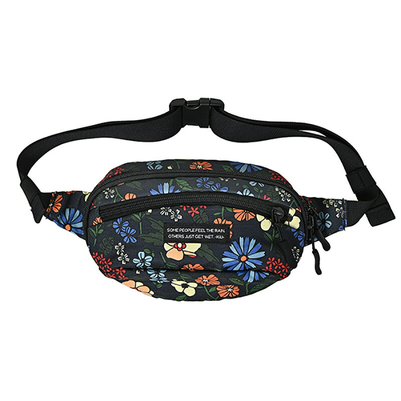 キウ KiU 300D BODY BAG Mini フリー サイケデリックフラワー K376