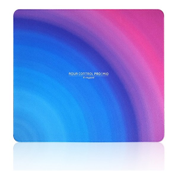 X-raypad｜エックスレイパッド ゲーミングマウスパッド 500x500x4mm Aqua Control Pro MID・XLSサイズ Neon Rainbow xr-aqua-control-pro-mid-neon-rainbow-xls