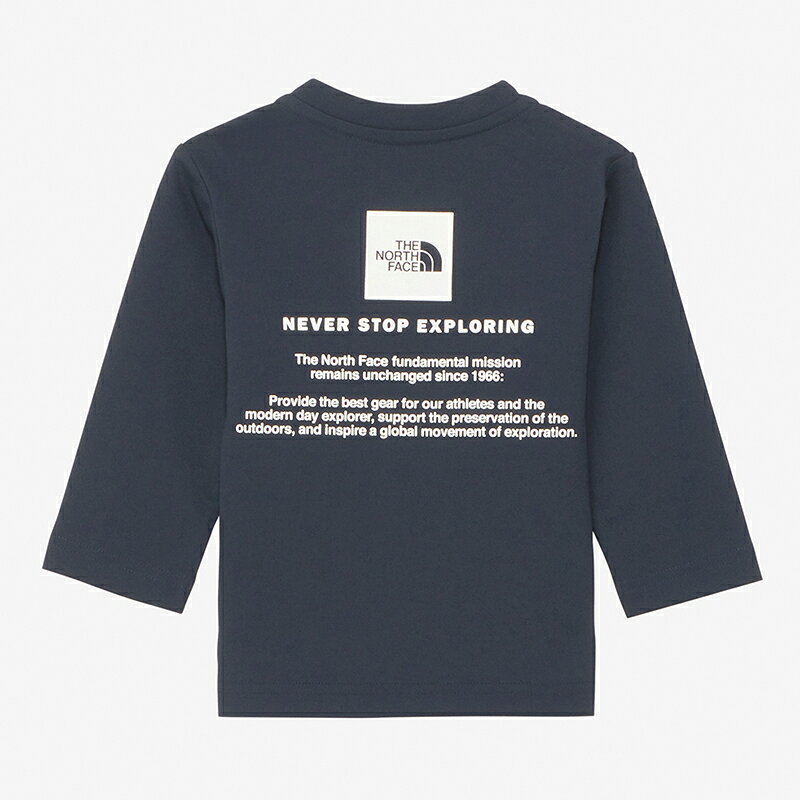 THE NORTH FACE ザ・ノース・フェイス Baby’s L/S SUNSHADE TEE ベビー 80 アーバンネイビー UN NTB32475