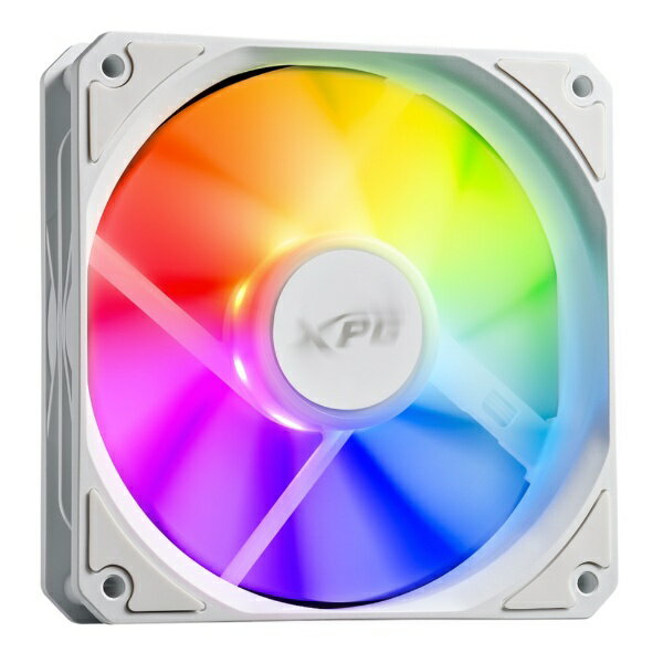 ADATA｜エイデータ ケースファン 120mm /1600RPM XPG VENTO R 120 ARGB PWM ホワイト VENTOR120ARGBPWM-WHCWW