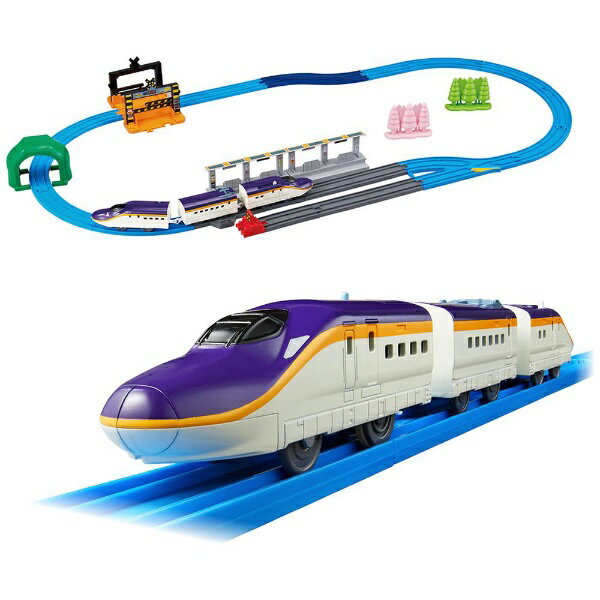 楽天市場】タカラトミー プラレール のぼってくだって立体交差！メガ駅
