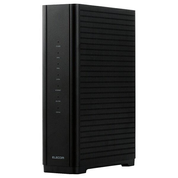 ルーター・ネットワーク機器 ELECOM Wi-Fi 7 WRC-BE36QS-B Wi-Fi 7 2882+688Mbps Wi-Fi 2.5Gルーター - WRC-BE36QS-B