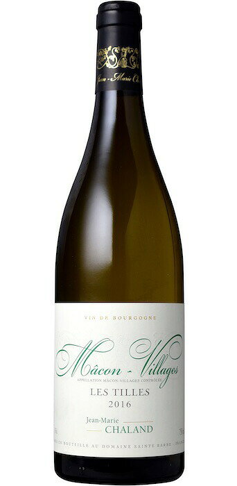 ドメーヌ サント バルブ マコン ヴィラージュ レ ティーユ 白 750ml