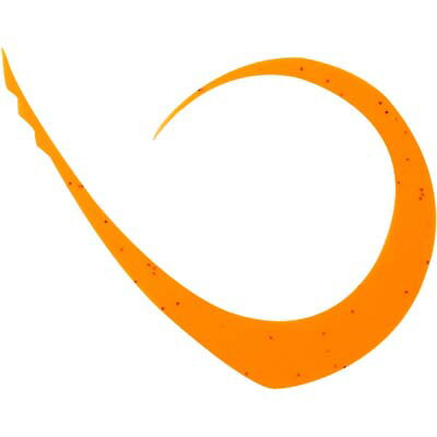 ジャッカル JACKALL ビンビン玉T+ネクタイ マスターカーリーストロング F-0347 スケスケオレンジ