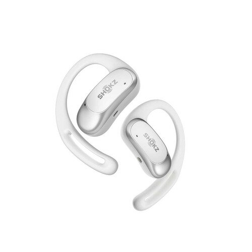 SHOKZ OPENFIT ワイヤレスイヤホン ホワイト Shokz OpenFit Air White Open-Ear True Wireless Earbuds - Walmart.com