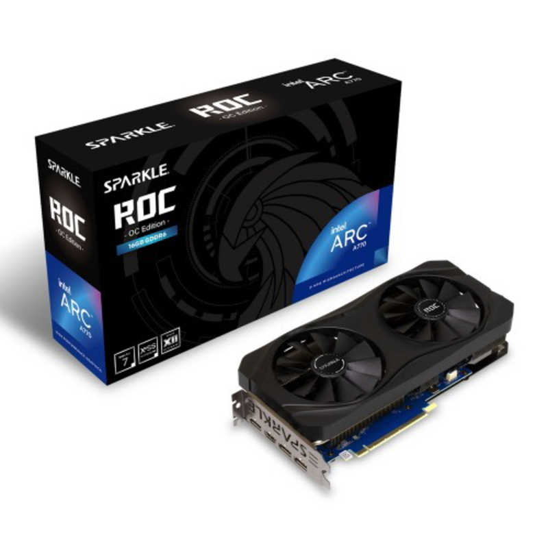 グラフィックボード・グラボ・ビデオカード ASRock Intel Arc A750 Challenger D 8GB Amazon | ASRock グラフィックカード Arc A750 Challenger D 8GB