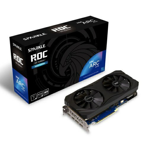 SPARKLE グラフィックボード SPARKLE Intel Arc A770 ROC OC Edition