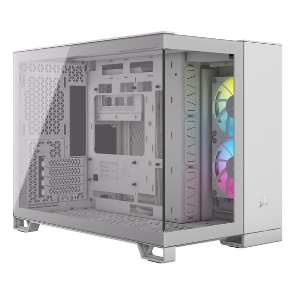 CORSAIR｜コルセア PCケース Micro ATX /Mini-ITX iCUE LINK 2500X RGB ホワイト CC-9011268-WW