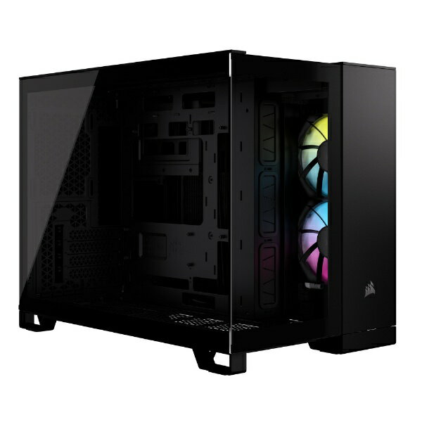 Corsair CC9011267WW PCケース Micro ATX /Mini-ITX iCUE LINK 2500X RGB ブラック CC-9011267-WW