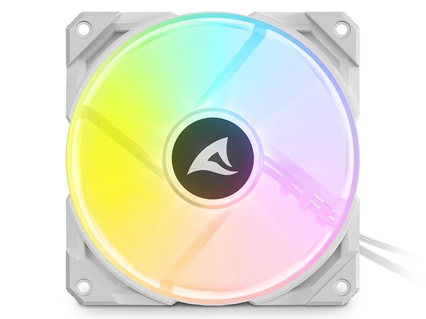 SHARKOON ケースファン 120mm /2000RPM Rebel F50 PWM ホワイト RebelF50PWMWhite