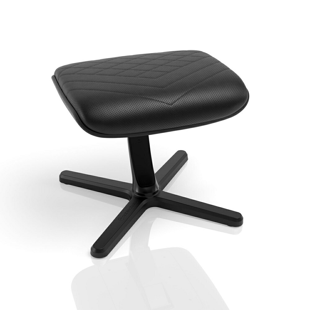 noblechairs FOOTREST 2 ブラック ノーブルチェアーズ フットレスト 2 PUレザーモデル NBL-FR-PU-BLK