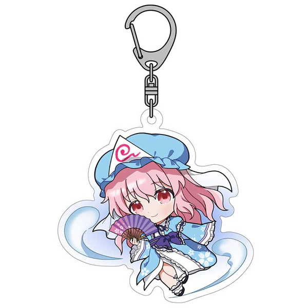 楽天市場】ロイ電器 東方Project アクリルキーホルダー 幽々子