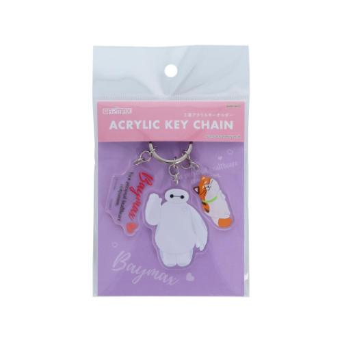 ディズニー　Ｈａｐｐｙ　Ｄａｙｓ　３連アクリルキーホルダー　ベイマックス