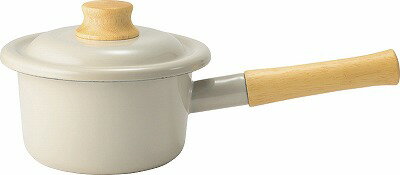 富士ホーロー Fuji Horo CTP14M.GG CTP-14M.GG コットンプラスミルクパン14cmグレージュ