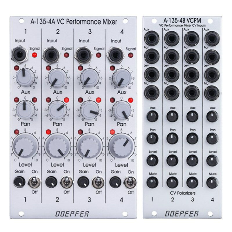 楽天市場】〓産起業 A-135-3 VC Stereo Mixer DOEPFER | 価格比較
