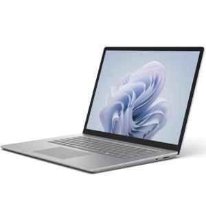 MICROSOFT マイクロソフト ZLP-00045 Surface Laptop 6 Windows 11 Pro 15.0～15.5型 インチ Core Ultra5 メモリ16GB SSD 256GB 2496×1664 Webカメラ有り Bluetooth v5.3 Office有り 試用版 1.6～2.0kg シルバー系