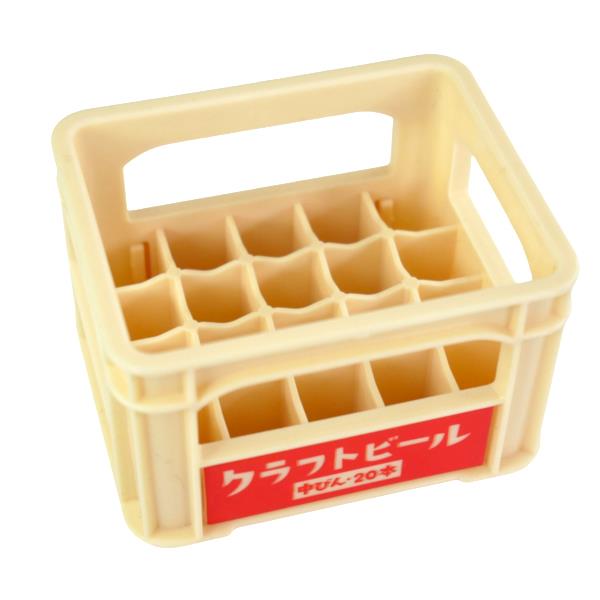 楽天市場】山田化学 ミニチュア ビールケース2 6×4.9×高さ3.8cm 100