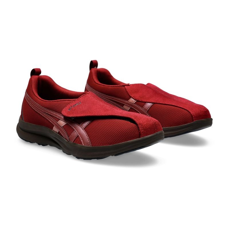 アシックス レディース ライフウォーカー ワイン/ラベンダー・サイズ：23.5cm 1242A018-600-23.5 asics walking LIFEWALKER W018