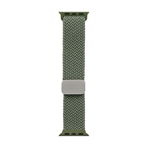 オウルテック Apple Watch 38/40/41mm 用ニュアンスカラー マグネティックループ mignonne セージグリーン OWL-MINAWBS04-GR