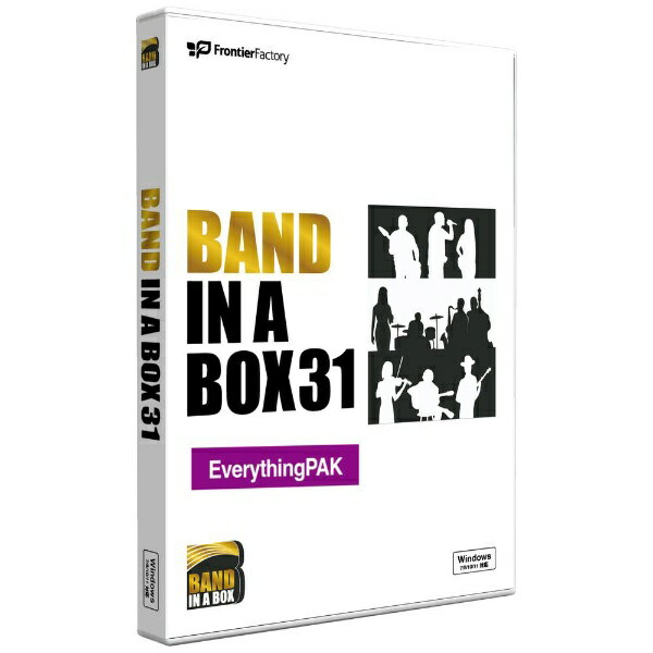 FrontierFactory BAND-IN-A-BOX 31 FOR WINDOWS E