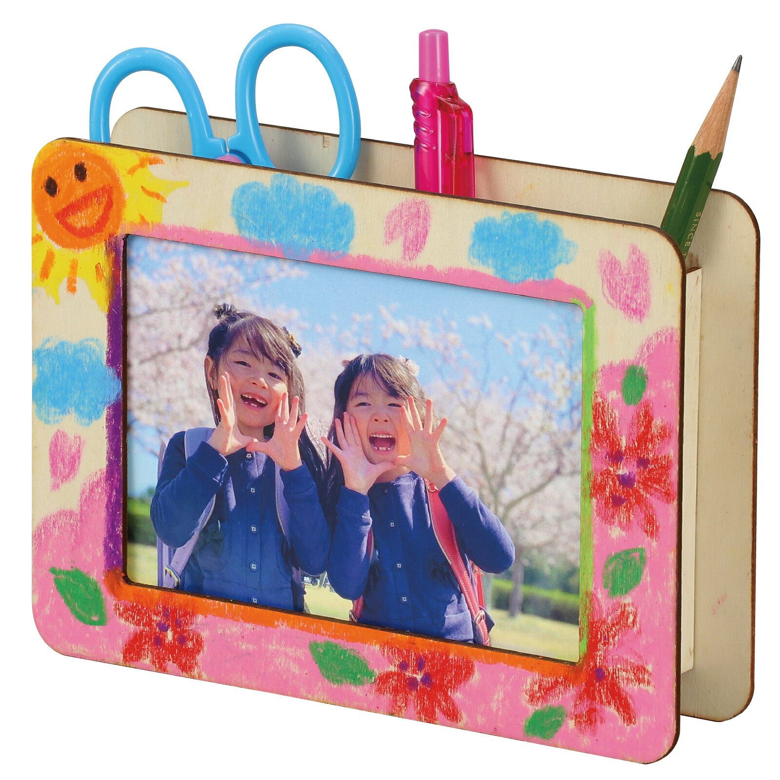 アーテック ArTec 021193 木製小物入れL判 ホワイトシート付