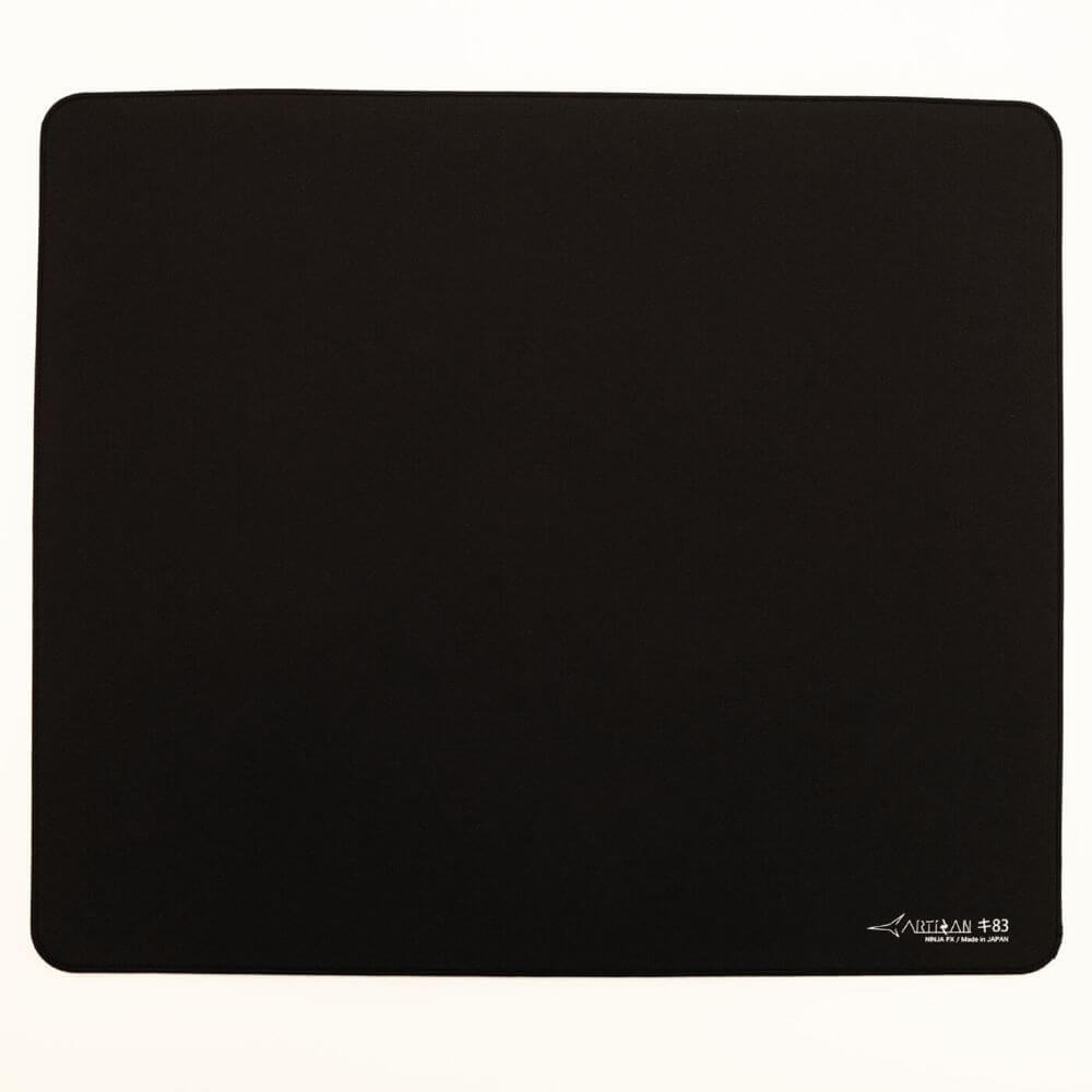 ARTISAN｜アーチサン ゲーミングマウスパッド 490x420x4mm NINJA FX キ83 XSOFT・XLサイズ ブラック FX-K83-XS-XL-B