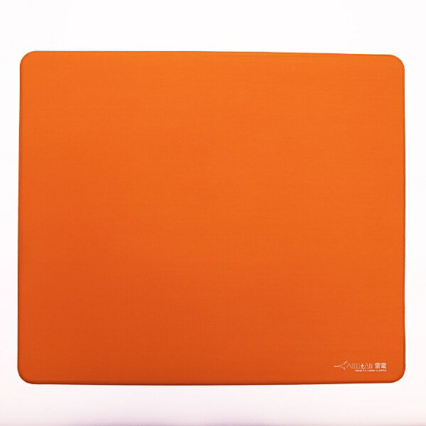 ARTISAN｜アーチサン ゲーミングマウスパッド 490x420x3mm NINJA FX ライデン MID・XLサイズ 橙 だいだい FX-RD-MD-XL-D