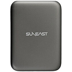 [在庫処分]SUNEAST ポータブルSSD Pita 1TB SE-PS0001T2LP1F 大容量外付ストレージ 1テラ MagSafe マグネット USB3.2 Gen2×2 Type-C 小型 薄型 軽量 PS01T2LP1|