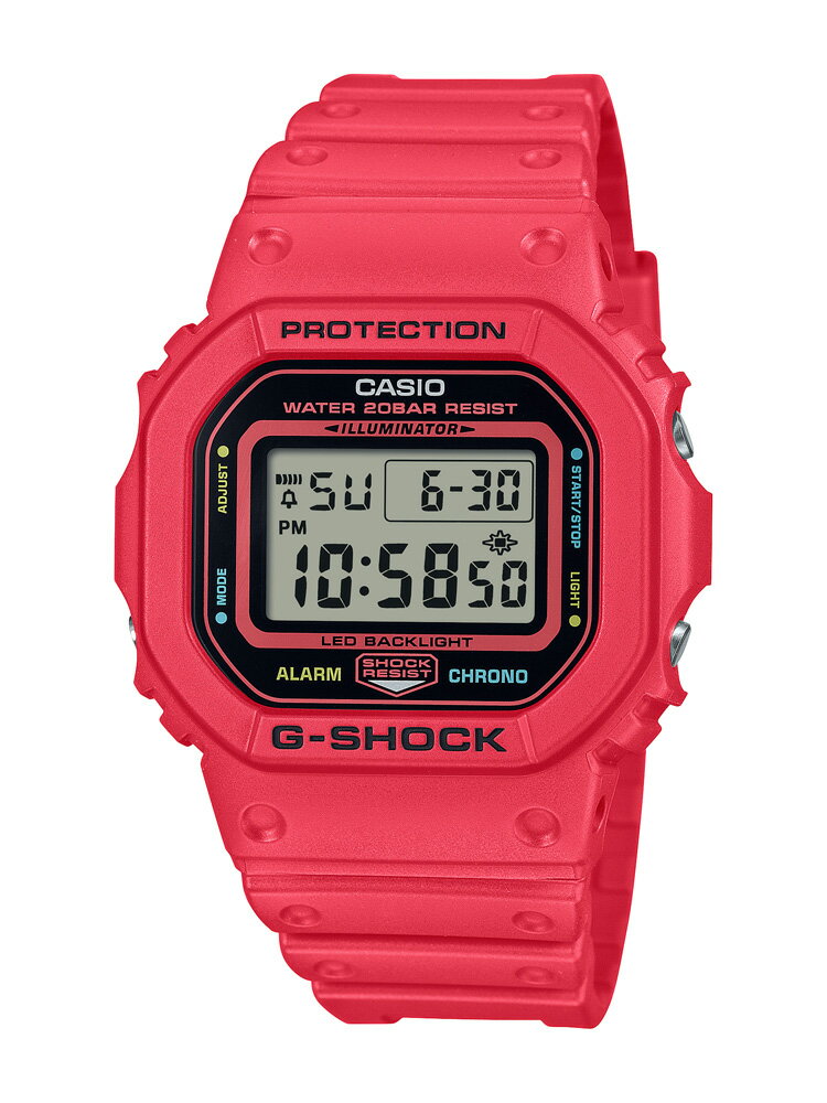 【新品未使用】CASIO G-SHOCK 海外限定モデルG-7900A-4レッド G-SHOCK 【訳あり外箱凹み有】CASIO カシオ Gショック アナデジ