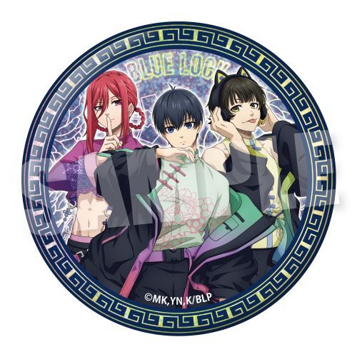 ブルーロック ネオンチャイナ 限定 即完売品 BIG ホロ缶バッジ 千切豹馬 グッズ-バッチ】ブルーロック BIGホロ缶バッジ《NEONチャイナver