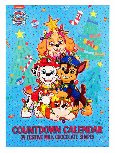 Wismettacフーズ クリスマスパウ・パトロールカウントダウンカレンダー 50g