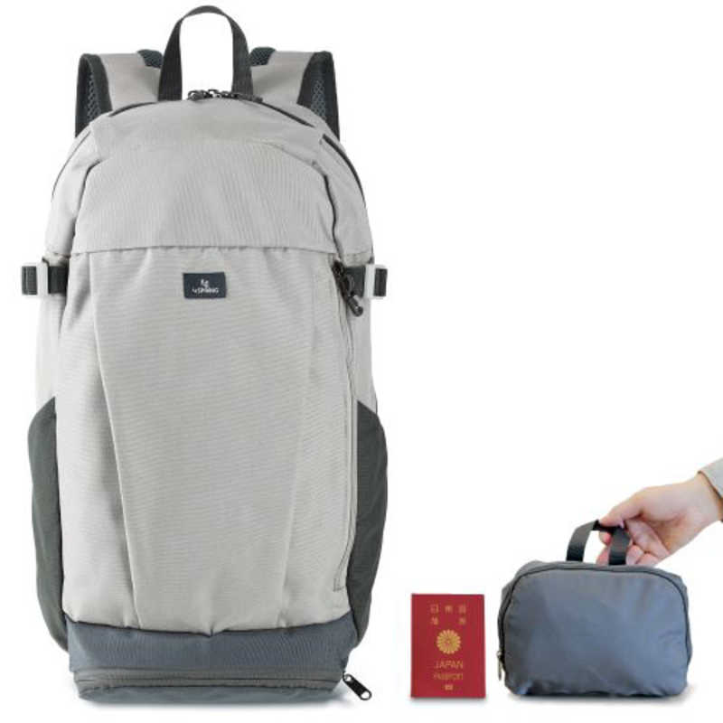 Transpect 【楽天市場】トランスペクト トランスペクト|TRANSPECT 4 SPRING 折りたたみバックパック 25L グレー 大容量 軽量 防水 ...