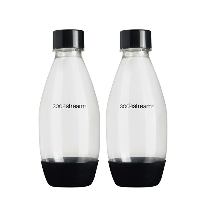 ソーダストリーム SSB0081 DWSボトル 0.5L 2本 黒 2本