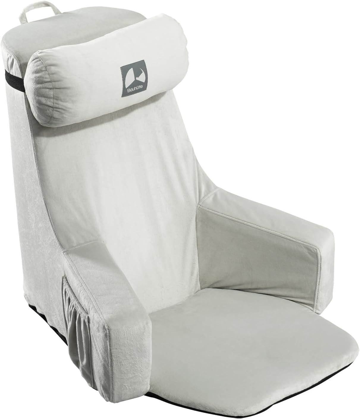 バウヒュッテ ゲーミングベッドソファ グレー BHB-650-GY Bauhutte PCゲーム ゲーミングチェア