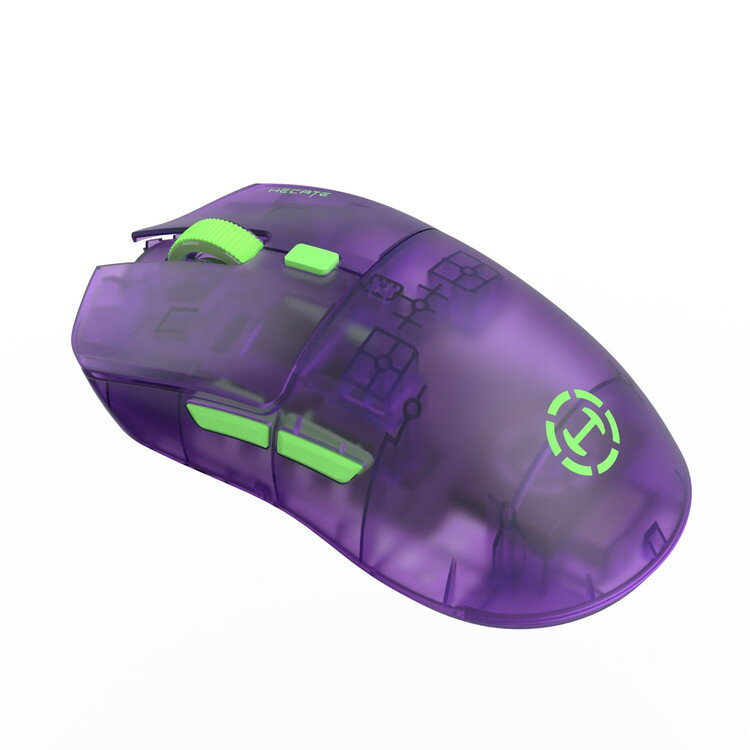 ED-G3MPRO-TPP プリンストン Edifier社製トリプルモード接続 ワイヤレスゲーミングマウス G3M PRO クリアパープル