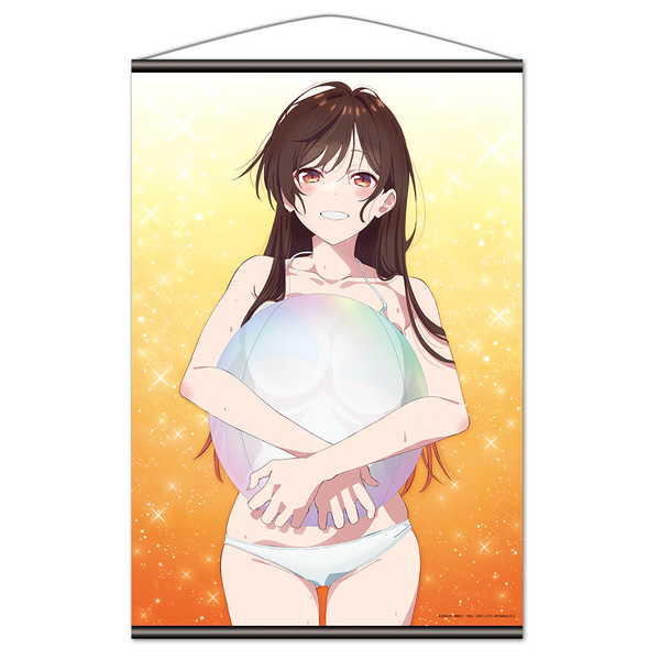 楽天市場】Key-th 彼女、お借りします 描き下ろしB2タペストリー 水原