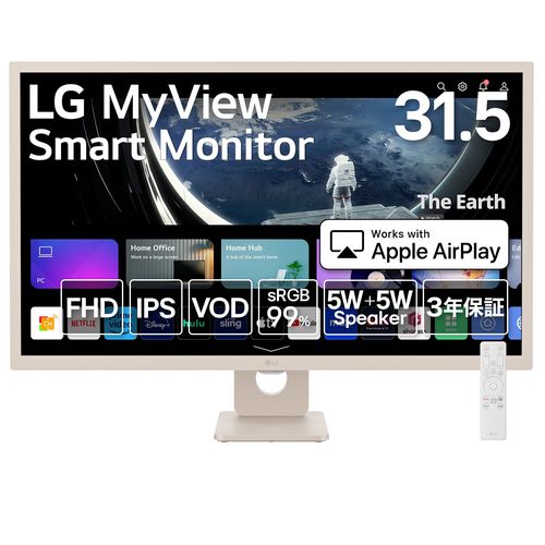 楽天市場】LG Electronics Japan LG 液晶ディスプレイ 25SR50F-W