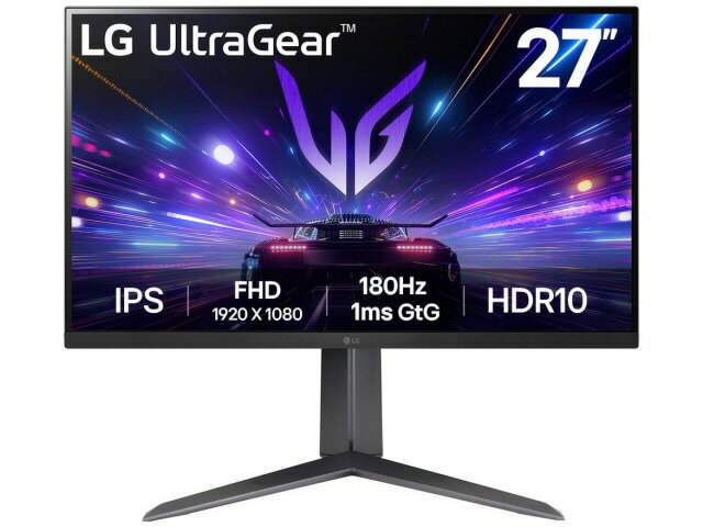 楽天市場】LG Electronics Japan LG ゲーミングモニター 27GS60QC-B