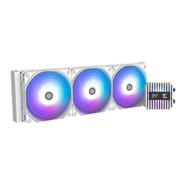 ZALMAN 水冷CPUクーラー ALPHA2 A36 White ホワイト 120mmファンx3 LGA1700/1200/1156/1155/1151/1150・AM5/AM4 ALPHA2A36WHITE