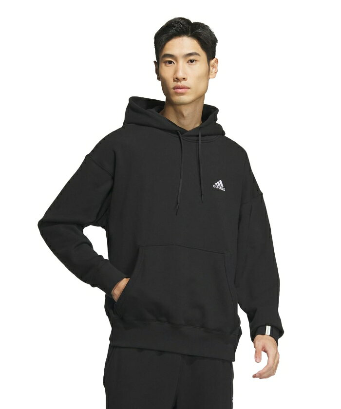 ADIDAS アディダス adidas ATHL M ESS+SLスウェットフーディ 品番:KWE97 カラー:ブラック JF3919 サイズ:J/3XL